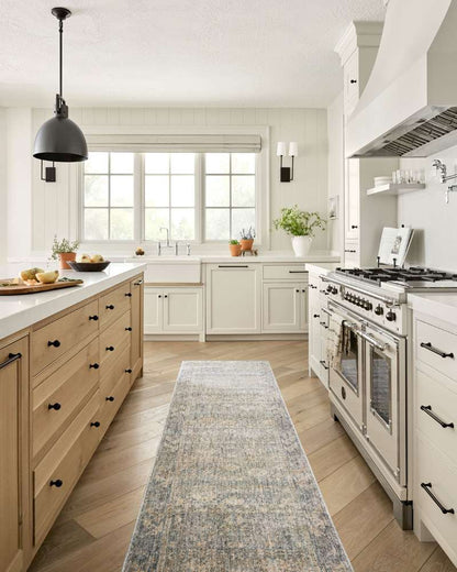 Angela Rose x Loloi - Blake Sky / Beige 18in x 18in Sample Rug - BLAKBLA-01SCBE160S veiw 6