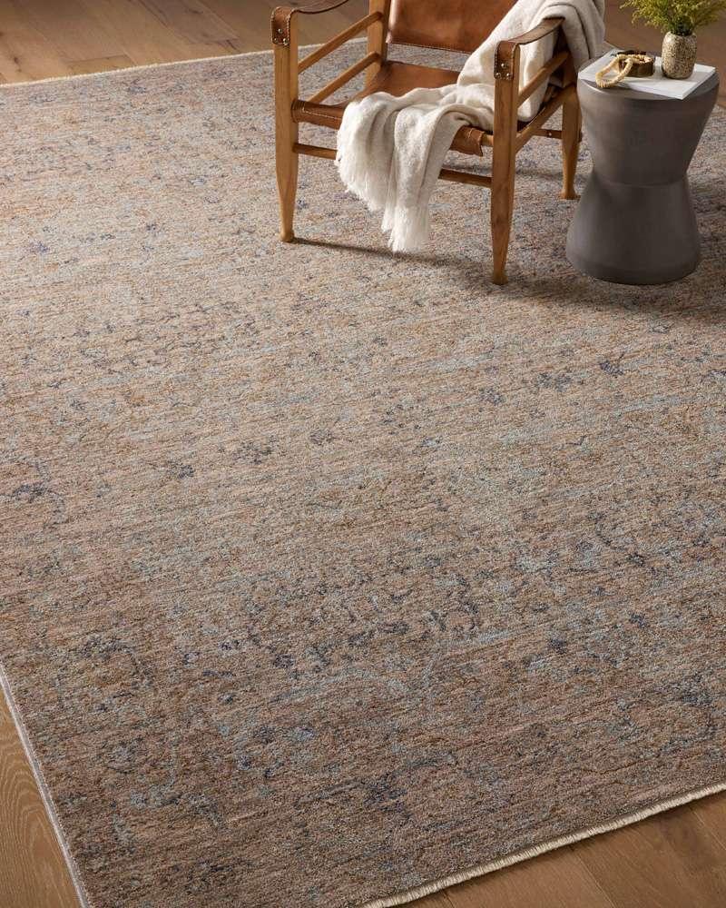 Angela Rose x Loloi - Blake Taupe / Blue 18in x 18in Sample Rug - BLAKBLA-03TABB160S veiw 3