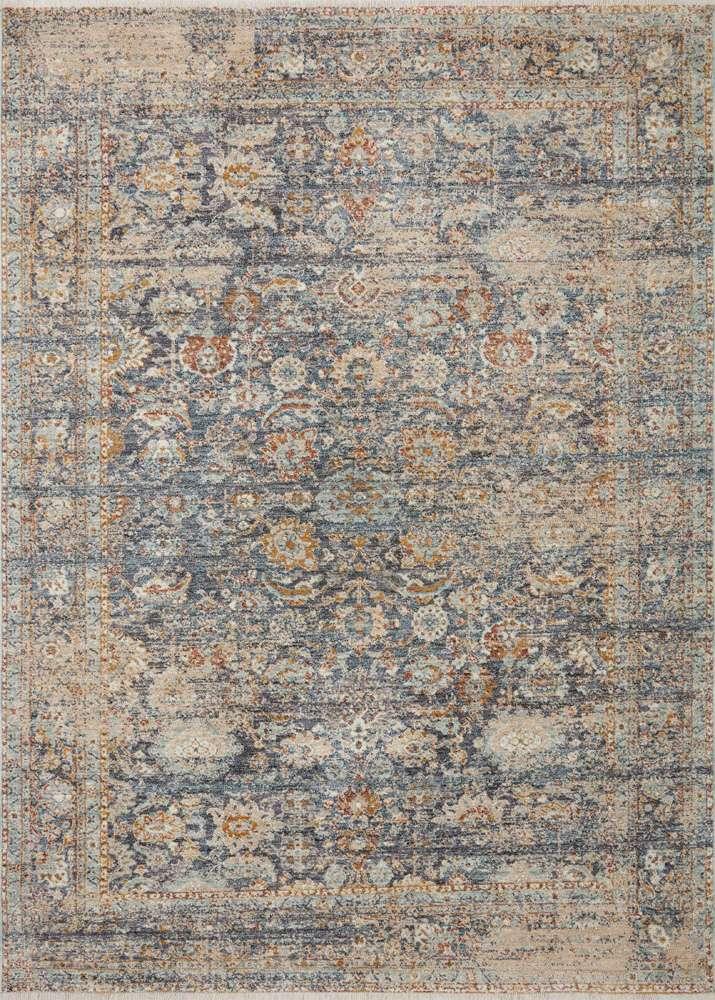 Angela Rose x Loloi - Blake Navy / Multi 2-0in x 3-0in Accent Rug - BLAKBLA-07NVML2030 veiw 1