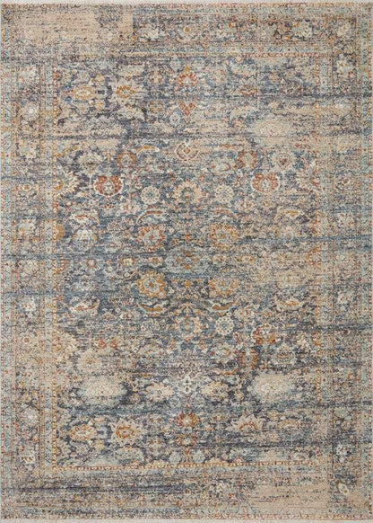 Angela Rose x Loloi - Blake Navy / Multi 2-0in x 3-0in Accent Rug - BLAKBLA-07NVML2030 veiw 1