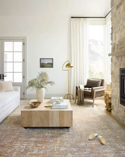 Angela Rose x Loloi - Blake Sand / Sky 2-0in x 3-0in Accent Rug - BLAKBLA-05SASC2030 veiw 2