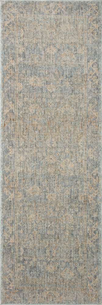 Angela Rose x Loloi - Blake Sky / Beige 2-7in x 13 Runner Rug - BLAKBLA-01SCBE27D0 veiw 1
