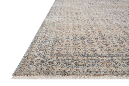 Angela Rose x Loloi - Blake Beige / Denim 5-3in x 7-6in Area Rug - BLAKBLA-04BEDE5376 veiw 4
