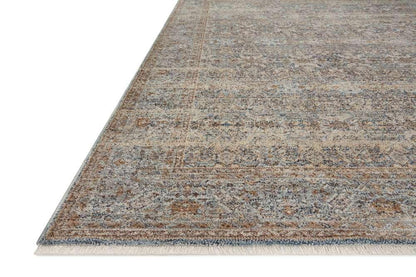 Angela Rose x Loloi - Blake Ocean / Mocha 5-3in x 7-6in Area Rug - BLAKBLA-02OCMC5376 veiw 5