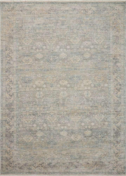 Angela Rose x Loloi - Blake Sky / Beige 6-7in x 9-10in Area Rug - BLAKBLA-01SCBE679A veiw 1
