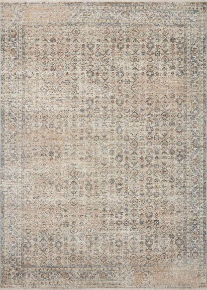 Angela Rose x Loloi - Blake Beige / Denim 7-10in x 10-2in Area Rug - BLAKBLA-04BEDE7AA2 veiw 1