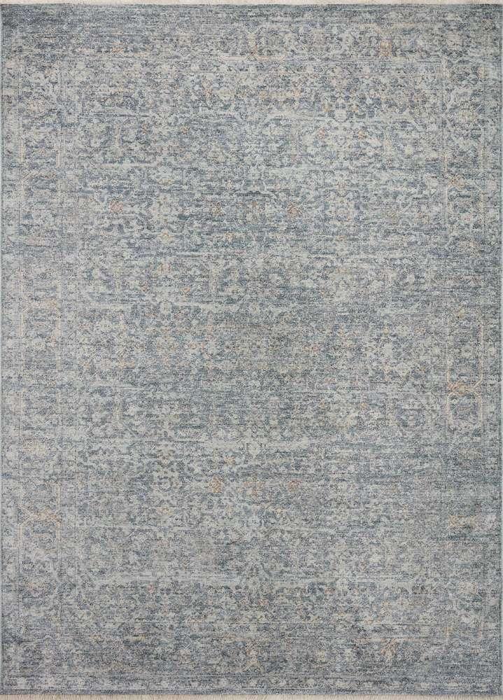 Angela Rose x Loloi - Blake Denim / Taupe 9 x 13 Area Rug - BLAKBLA-03DETA90D0 veiw 1
