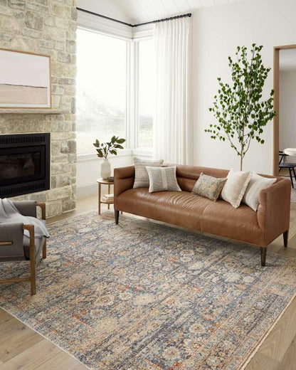 Angela Rose x Loloi - Blake Navy / Multi 9 x 13 Area Rug - BLAKBLA-07NVML90D0 veiw 2
