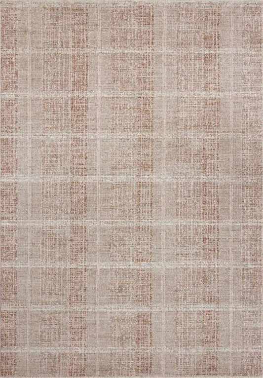 Angela Rose x Loloi - Ember Clay / Sand 11-6in x 15-7in Area Rug - EMBREMB-02CGSAB6F7 veiw 1