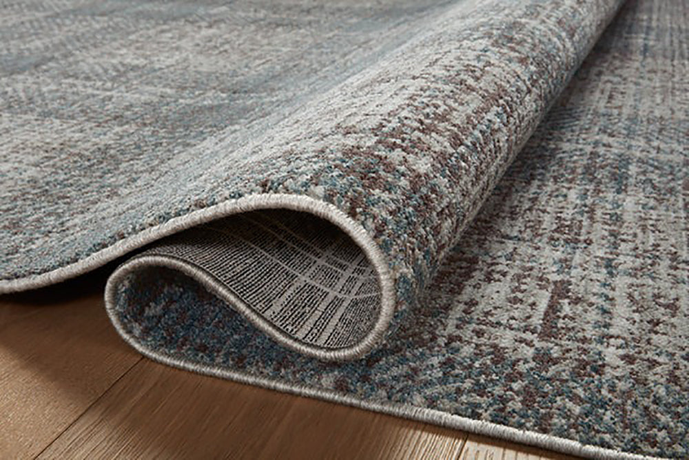 Angela Rose x Loloi - Ember Denim / Charcoal 11-6in x 15-7in Area Rug - EMBREMB-09DECCB6F7 view 8