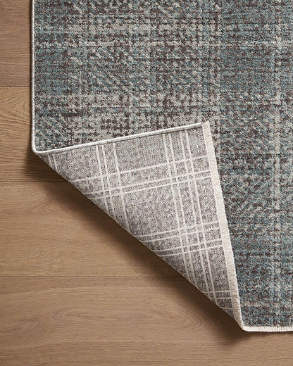 Angela Rose x Loloi - Ember Denim / Charcoal 11-6in x 15-7in Area Rug - EMBREMB-09DECCB6F7 view 9