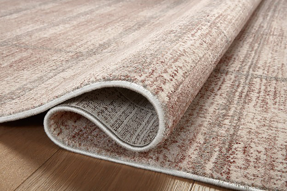 Angela Rose x Loloi - Ember Clay / Mist 18in x 18in Sample Rug - EMBREMB-06CGMI160S view 5