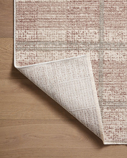 Angela Rose x Loloi - Ember Clay / Mist 18in x 18in Sample Rug - EMBREMB-06CGMI160S view 6