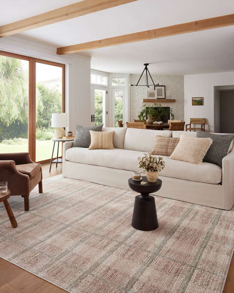 Angela Rose x Loloi - Ember Clay / Mist 2-3in x 3-10in Accent Rug - EMBREMB-06CGMI233A veiw 2