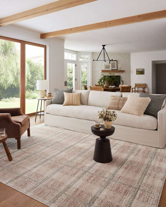 Angela Rose x Loloi - Ember Clay / Mist 2-3in x 3-10in Accent Rug - EMBREMB-06CGMI233A veiw 2
