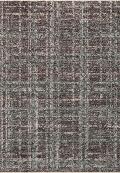 Angela Rose x Loloi - Ember Espresso / Multi 5-3in x 7-6in Area Rug - EMBREMB-08EXML5376 veiw 1