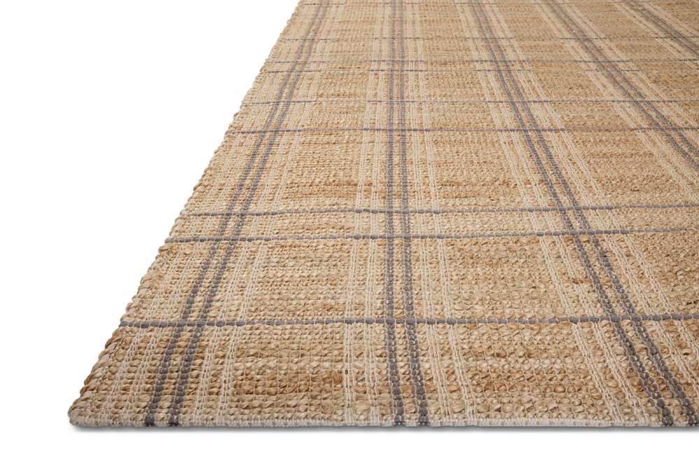Chris Loves Julia x Loloi - Judy Natural / Stone 18in x 18in Sample Rug - JUDYJUD-02NASN160S veiw 4