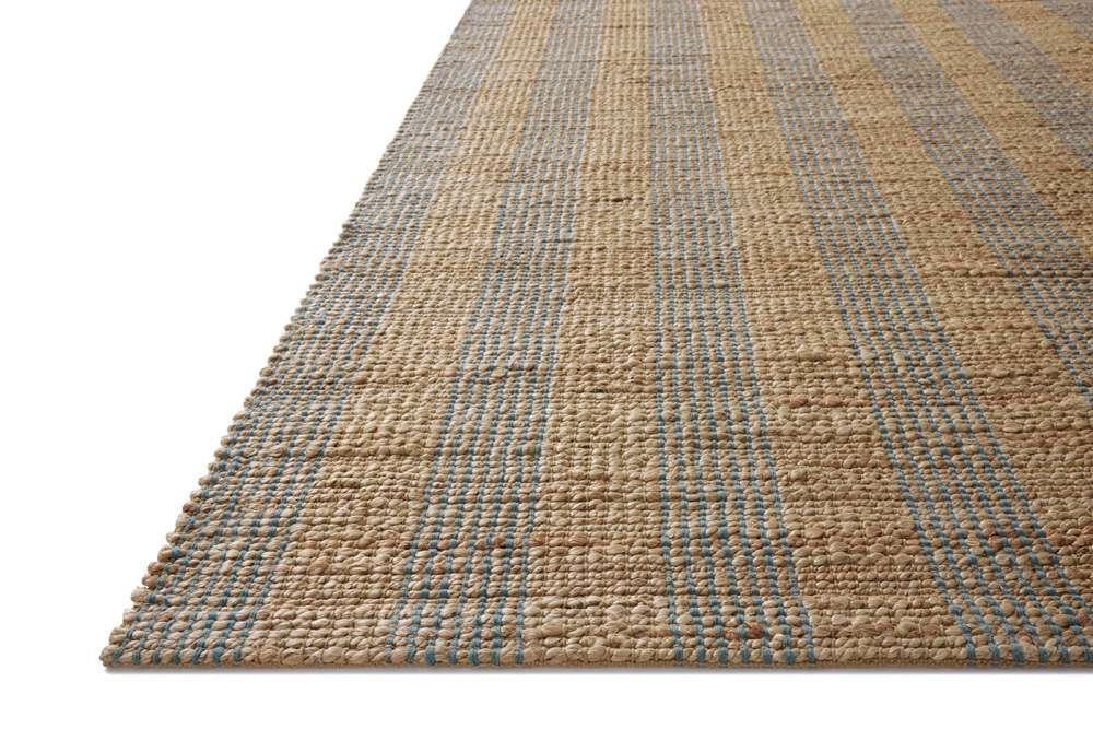 Chris Loves Julia x Loloi - Judy Natural / Sky 3-6in x 5-6in Accent Rug - JUDYJUD-04NASC3656 veiw 3