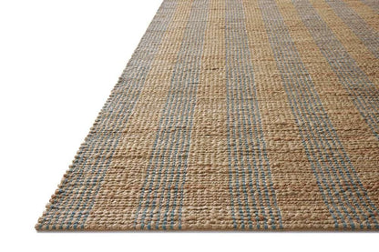 Chris Loves Julia x Loloi - Judy Natural / Sky 3-6in x 5-6in Accent Rug - JUDYJUD-04NASC3656 veiw 3