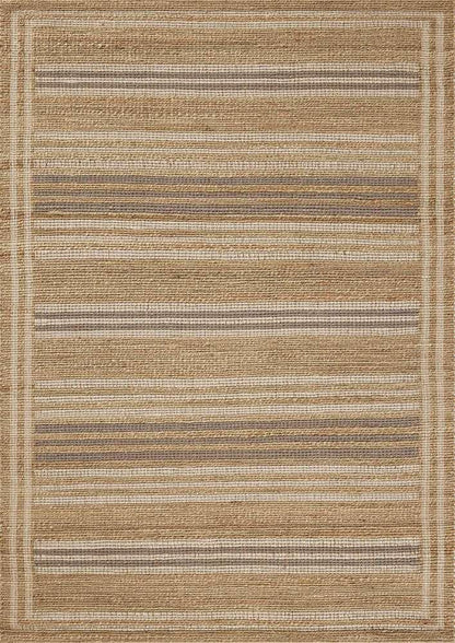 Chris Loves Julia x Loloi - Judy Natural / Dove 9-3in x 13 Area Rug - JUDYJUD-03NADV93D0 veiw 1