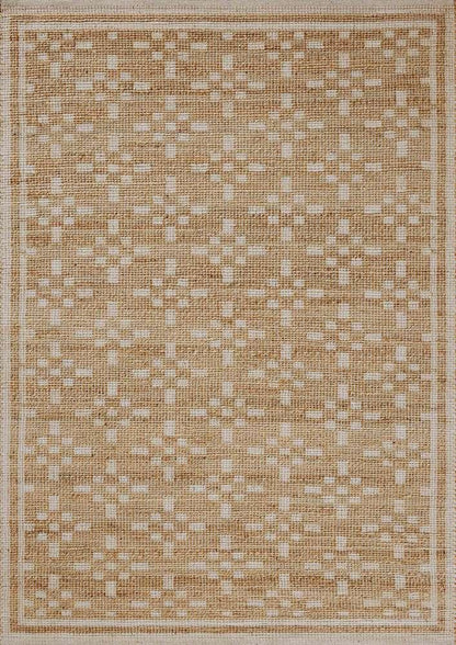 Chris Loves Julia x Loloi - Judy Natural / Ivory 9-3in x 13 Area Rug - JUDYJUD-07NAIV93D0 veiw 1
