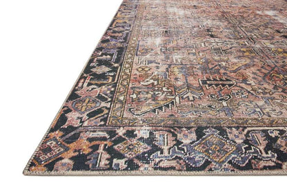 Chris Loves Julia x Loloi - Jules Terracotta / Multi 3-6in x 5-6in Accent Rug - JULSJUL-02TCML3656 veiw 5