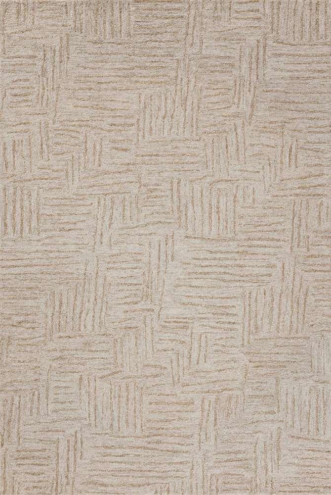 Chris Loves Julia x Loloi - Polly Smoke / Sand 2-3in x 3-9in Accent Rug - POLLPOL-08SKSA2339 veiw 1