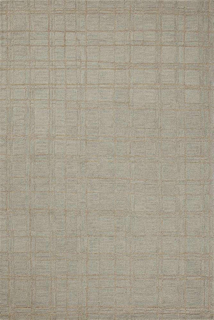 Chris Loves Julia x Loloi - Polly Fog / Wheat 5-0in x 7-6in Area Rug - POLLPOL-09FGWT5076 veiw 1