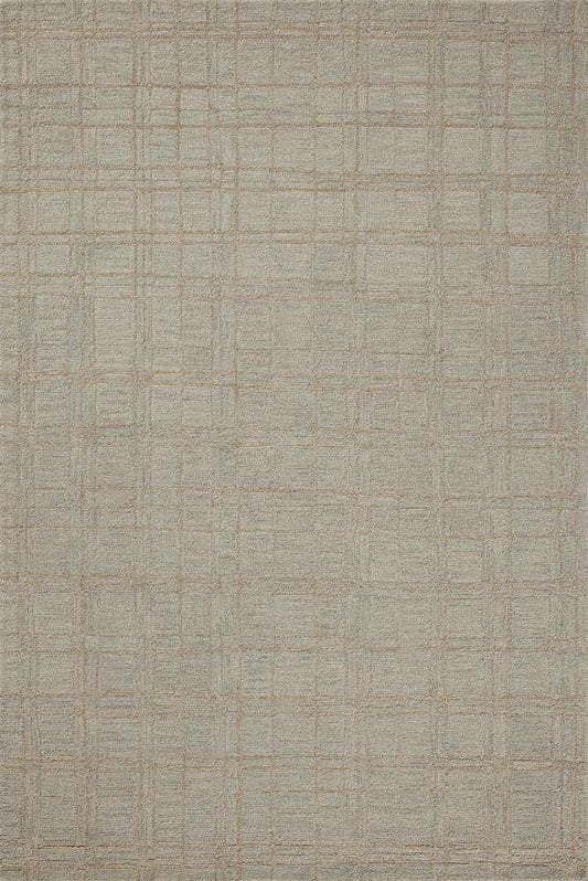 Chris Loves Julia x Loloi - Polly Fog / Wheat 5-0in x 7-6in Area Rug - POLLPOL-09FGWT5076 veiw 1