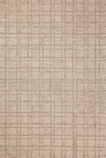 Chris Loves Julia x Loloi - Polly Khaki / Sand 5-0in x 7-6in Area Rug - POLLPOL-10KHSA5076 veiw 1