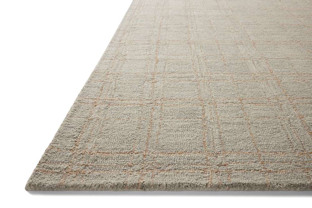 Chris Loves Julia x Loloi - Polly Fog / Wheat 9-3in x 13 Area Rug - POLLPOL-09FGWT93D0 veiw 3