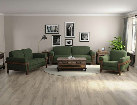 IFD - Loft Brown - Wooden Frame & Base, Armchair - IUP644-ACH-111 veiw 2
