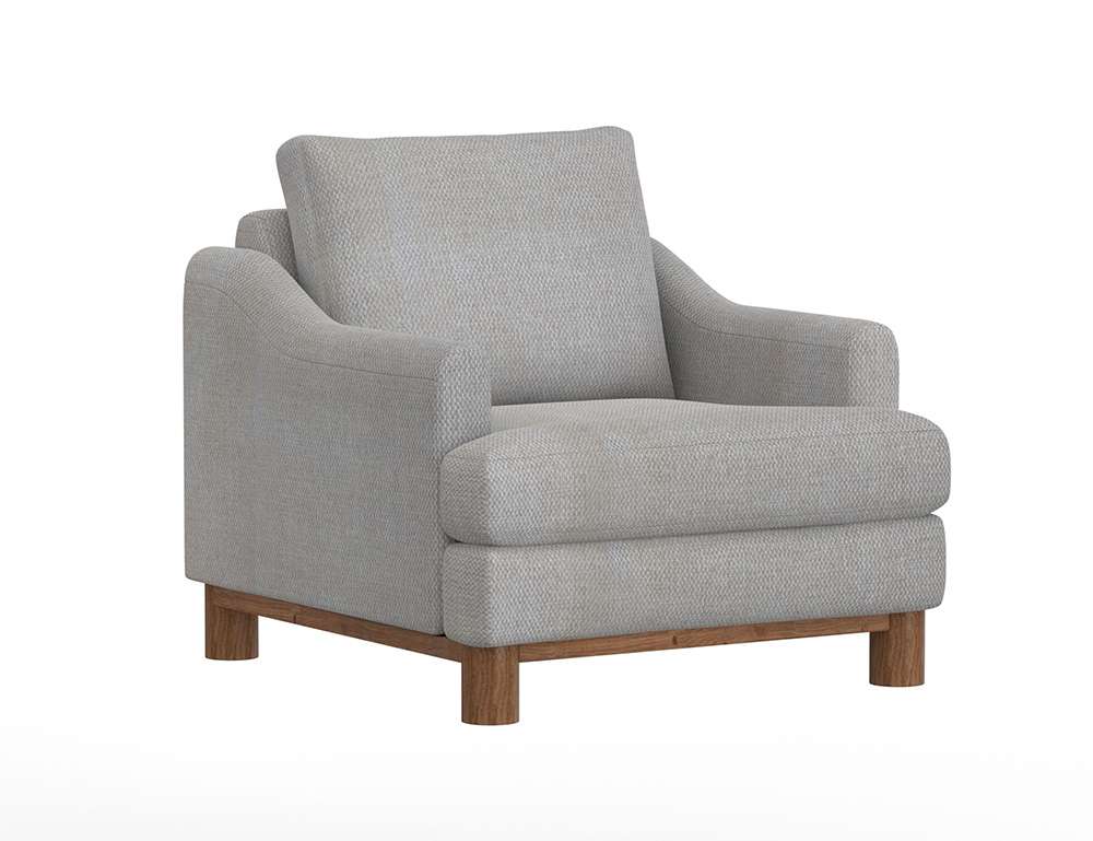 IFD - Olimpia - Wooden Frame & Base, Armchair - IUP738-ACH-161 veiw 1