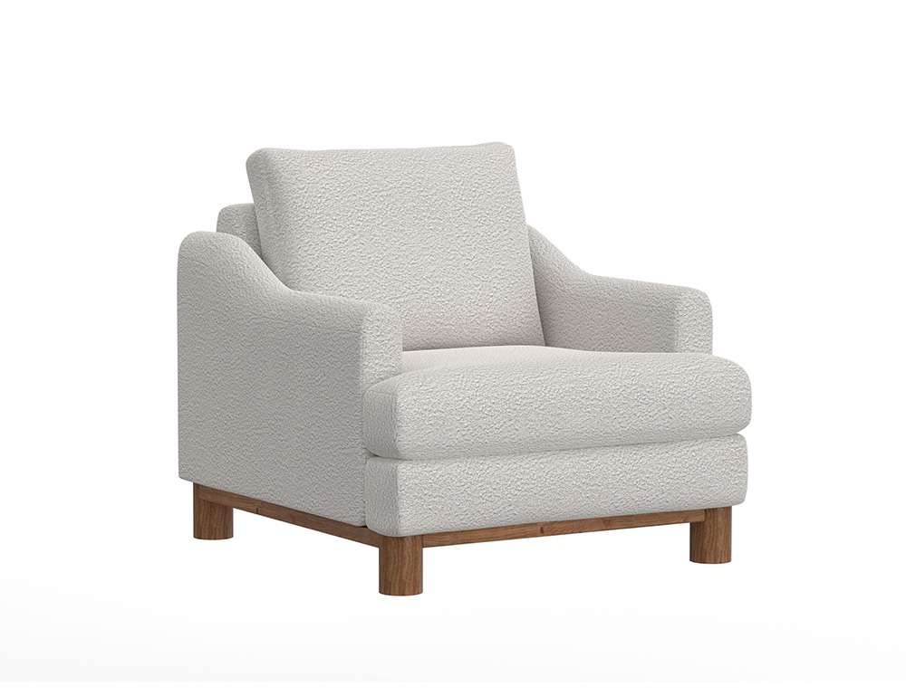 IFD - Olimpia - Wooden Frame & Base, Armchair - IUP738-ACH-101 veiw 1