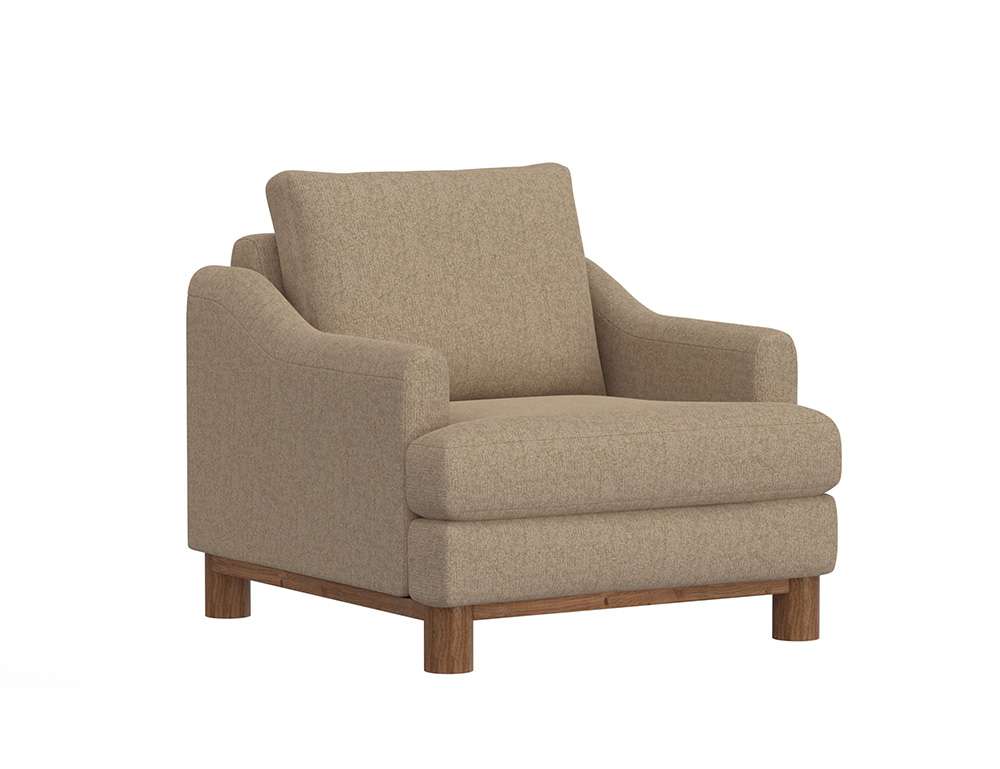 IFD - Olimpia - Wooden Frame & Base, Armchair - IUP738-ACH-152 veiw 1
