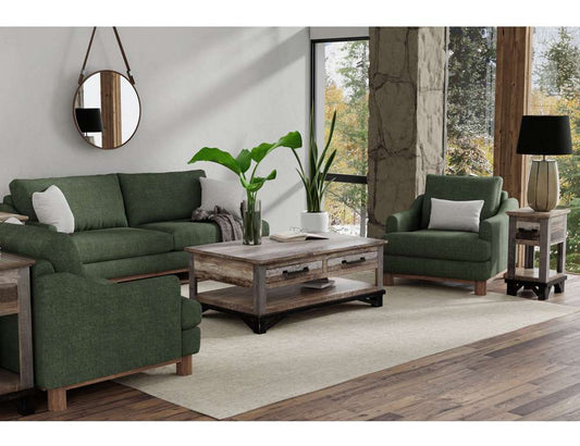 IFD - Olimpia - Wooden Frame & Base, Loveseat - IUP738-LOV-111 veiw 2