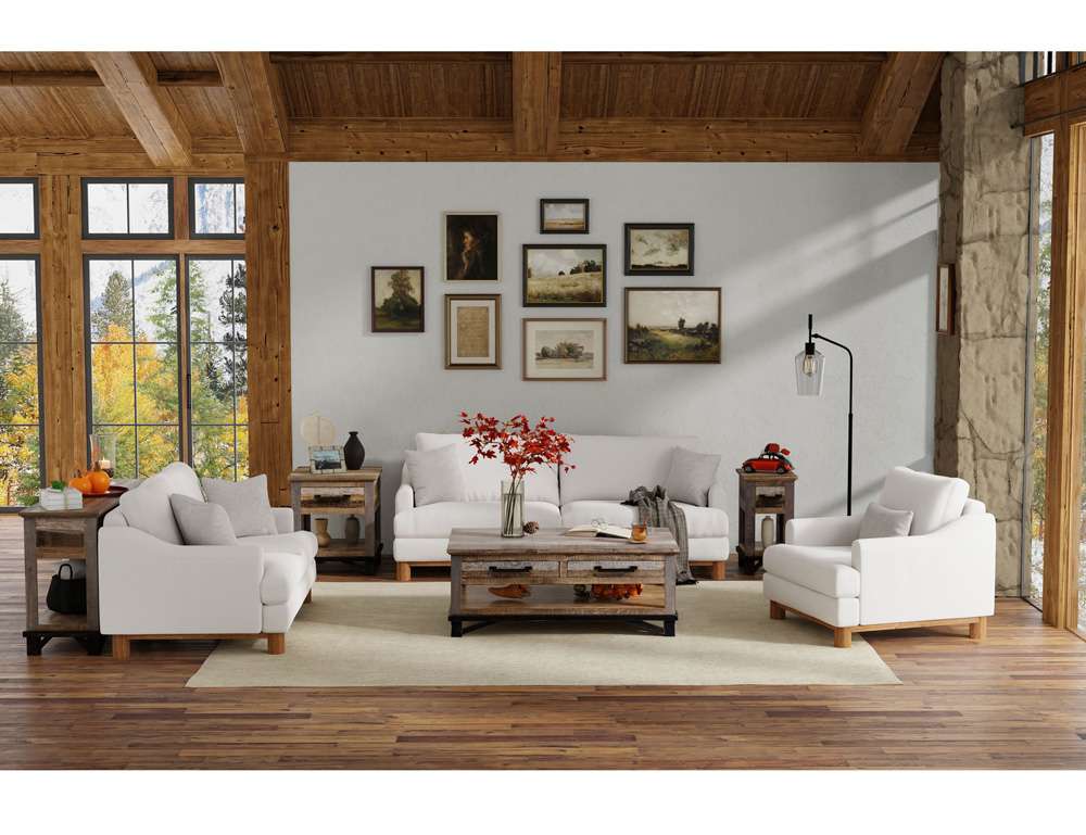IFD - Olimpia - Wooden Frame & Base, Loveseat - IUP738-LOV-170 veiw 2