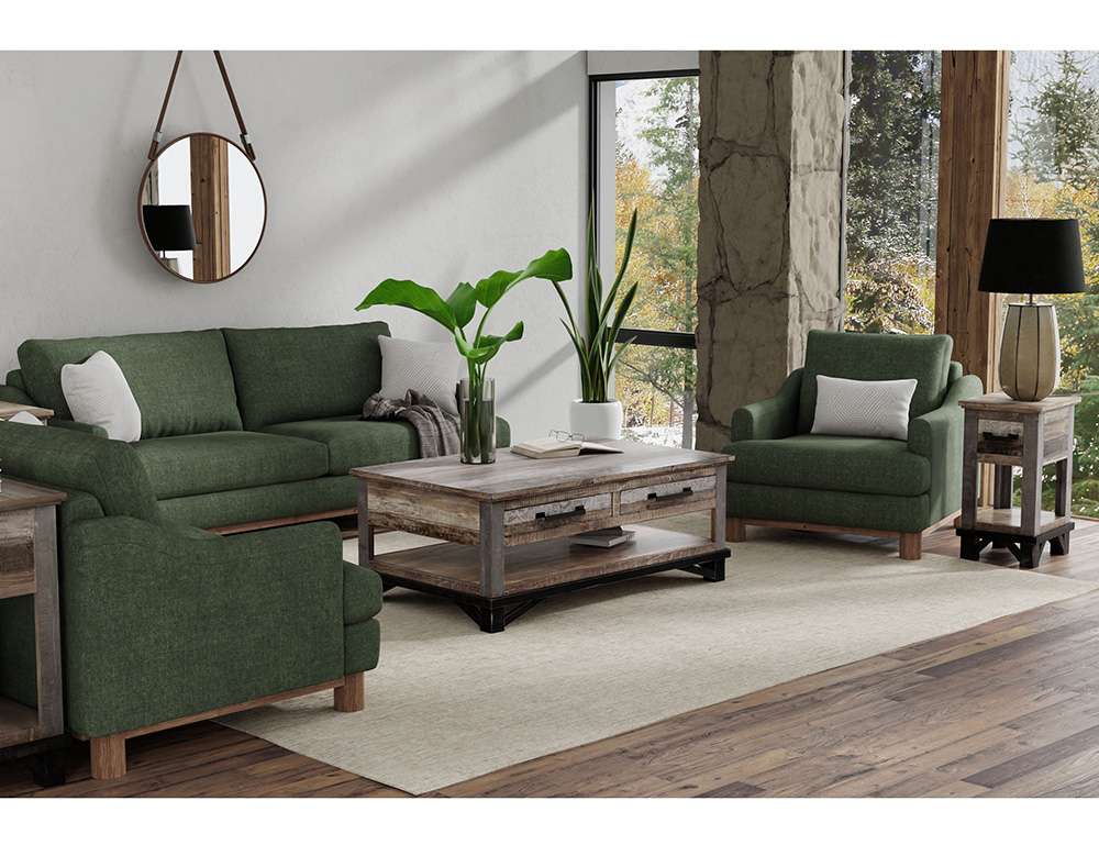 IFD - Olimpia - Wooden Frame & Base, Sofa - IUP738-SOF-111 veiw 2