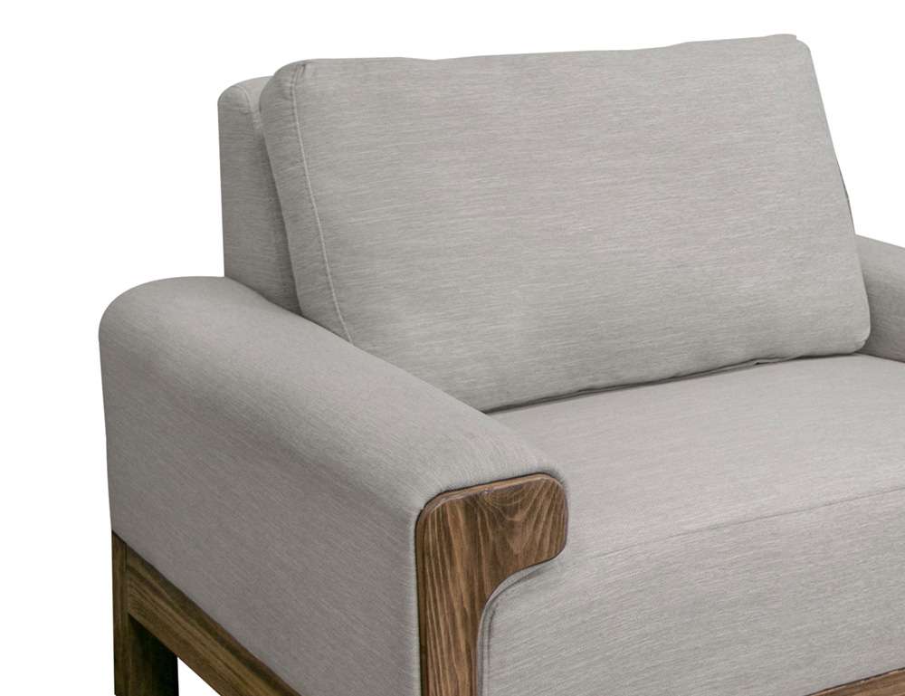 IFD - Sedona - Wooden Frame & Base, Armchair - IUP966-ACH-161 veiw 4