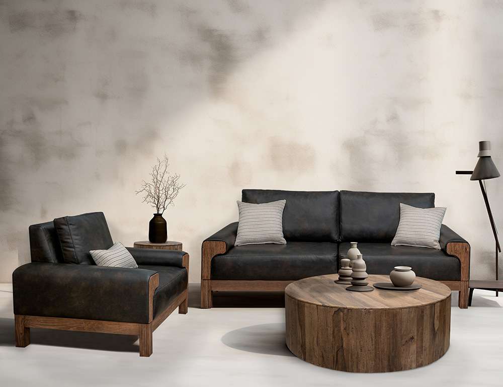 IFD - Sedona - Wooden Frame & Base, Armchair - IUP966-ACH-216 veiw 2