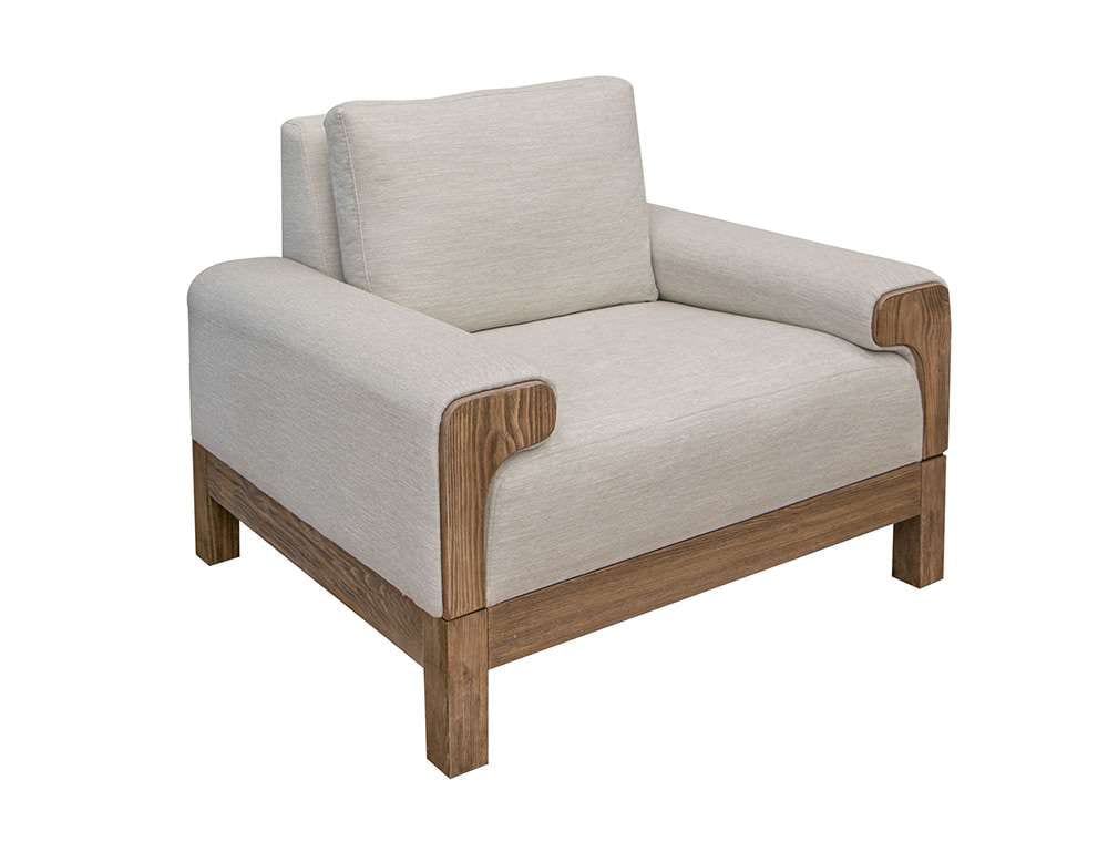 IFD - Sedona - Wooden Frame & Base, Armchair - IUP966-ACH-131 veiw 1