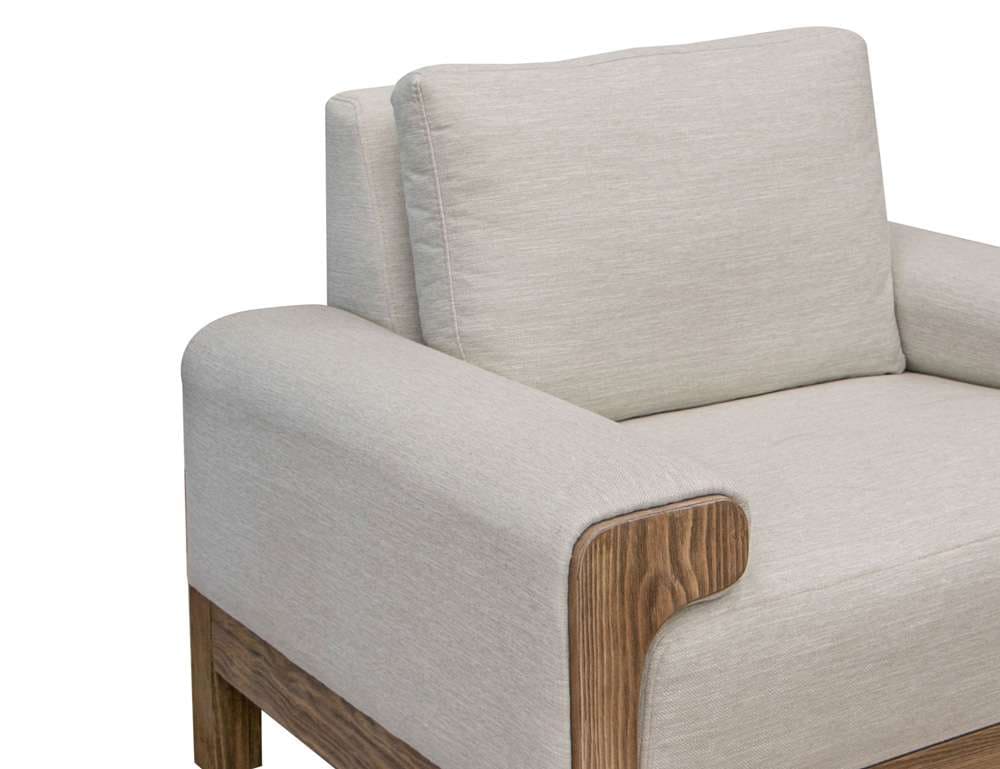 IFD - Sedona - Wooden Frame & Base, Armchair - IUP966-ACH-131 veiw 4