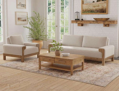 IFD - Sedona - Wooden Frame & Base, Loveseat - IUP966-LOV-161 veiw 2