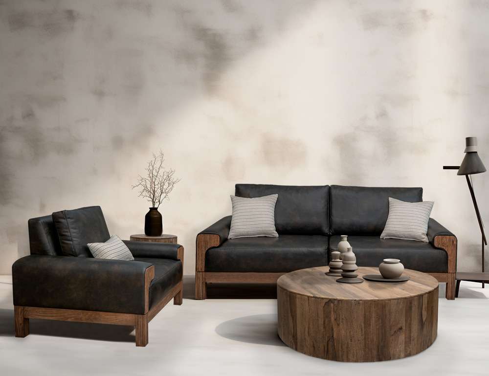 IFD - Sedona - Wooden Frame & Base, Loveseat - IUP966-LOV-216 veiw 2