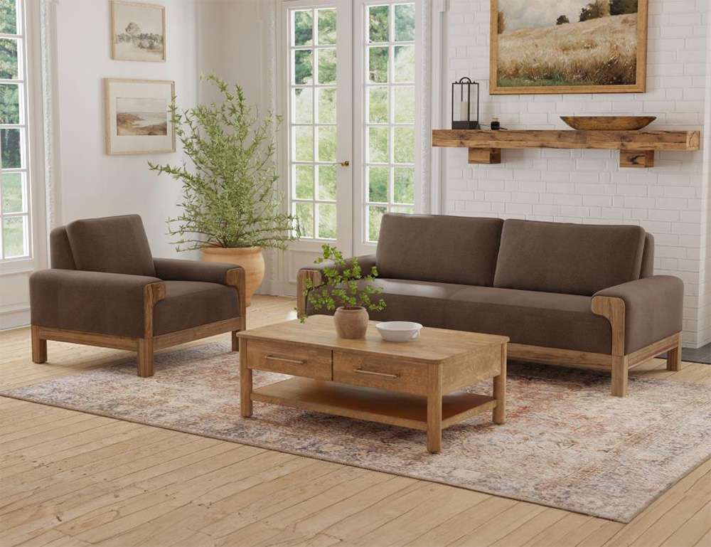 IFD - Sedona - Wooden Frame & Base, Loveseat - IUP966-LOV-212 veiw 2