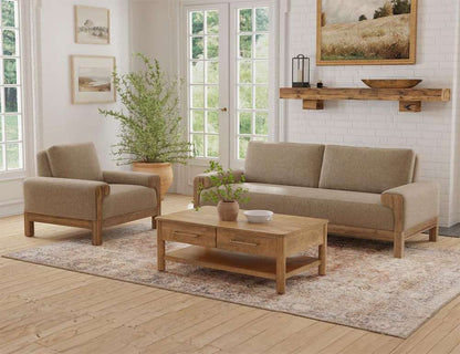 IFD - Sedona - Wooden Frame & Base, Loveseat - IUP966-LOV-152 veiw 2