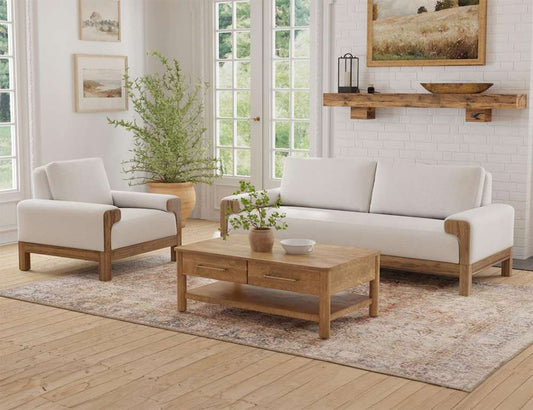 IFD - Sedona - Wooden Frame & Base, Sofa - IUP966-SOF-101 veiw 2