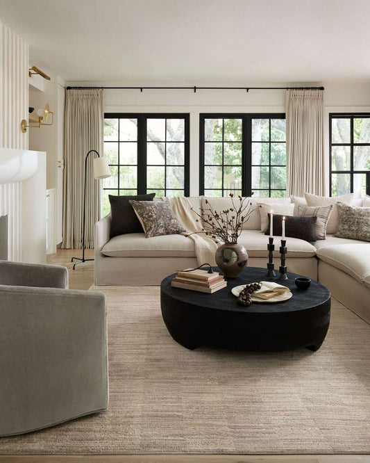 Loloi - Arden Natural / Pebble 9-0in x 12-0in Area Rug - ARDNARD-01NAPP90C0 veiw 2