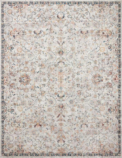 Loloi - Cassandra Dove / Navy 18in x 18in Sample Rug - CASNCSN-03DVNV160S veiw 1