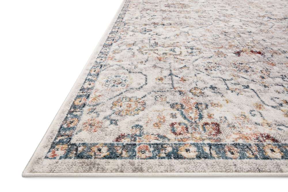 Loloi - Cassandra Dove / Navy 18in x 18in Sample Rug - CASNCSN-03DVNV160S veiw 3